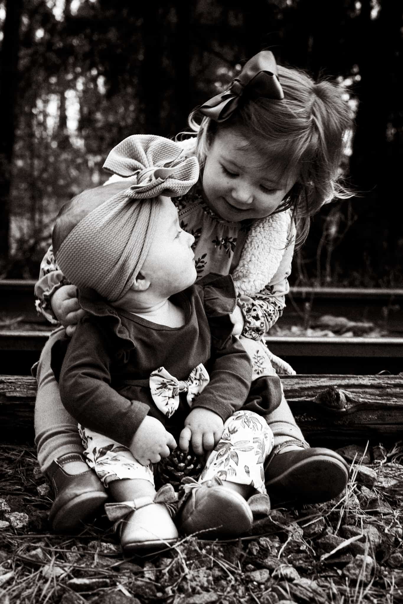 Children Playful Outdoor Portrait - Spring Lake, NC